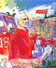 Coach Bill Walsh by Leroy Neiman